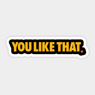 Redskins You Like That Cousins DC Football by AiReal Apparel Sticker